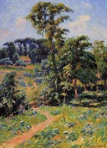 The Pen-Clun Valley, Clohars, Caronet by Henri Moret