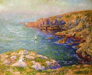 Calm, Coast of Brittany by Henri Moret