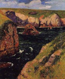 Les Daomois, Belle-Ile by Henri Moret