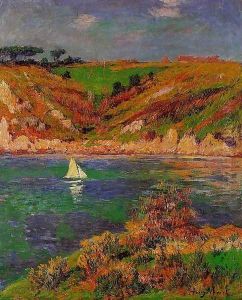 Sailboats in Brittany