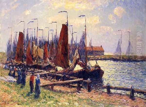 The Port of Volendam - view 1