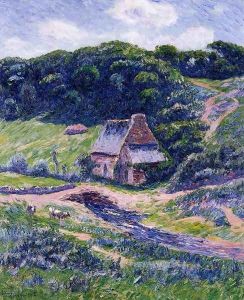 Farm at Doelan by Henri Moret