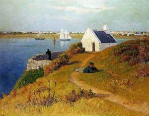 Lorient Harbor by Henri Moret