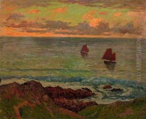 Evening at Doelan by Henri Moret