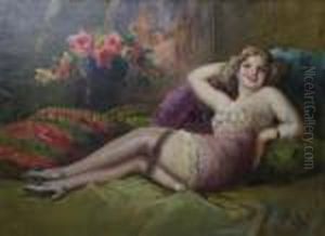 Reclining Lady by Richard Geiger