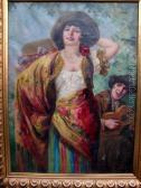 Colombine Mit Pierrot - view 1