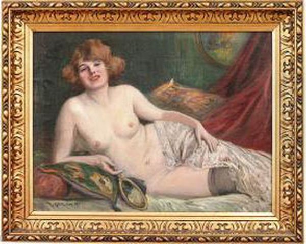 Reclining Female Nude - view 1
