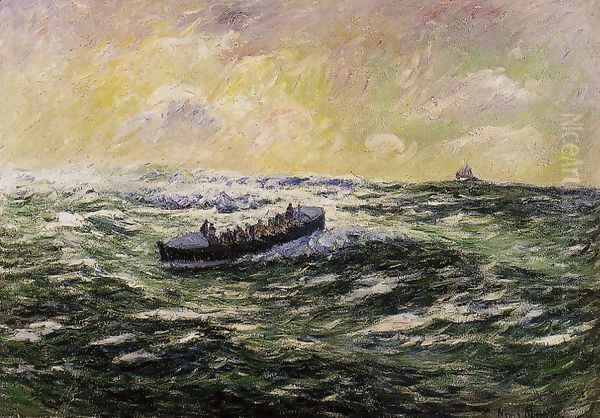 Lifeboat at Audierne - view 1