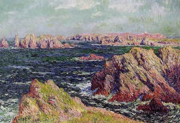 The Cliffs of Belle Ile - view 1
