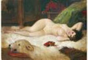 Jeune Femme Nue Allonge. Jeune Femme Nue Allonge.