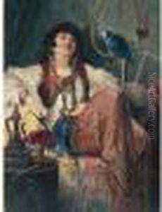 Orientale Au Perroquet Bleu by Richard Geiger