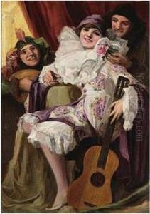 The Flirtatious Harlequin by Richard Geiger