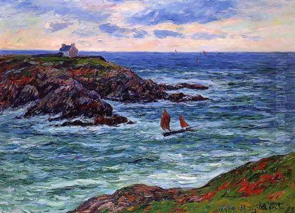 Seascape: Doelan, Brittany - view 1