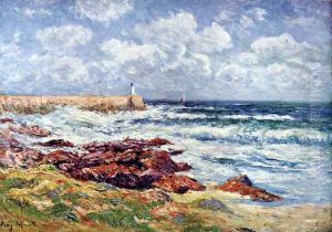 The lighthouse by Henri Moret