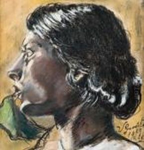 Donna Di Profilo by Vincenzo Gemito