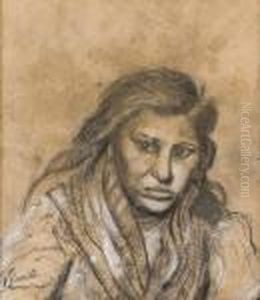 Ritratto Di Donna by Vincenzo Gemito