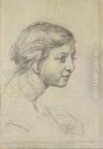 Ritratto Della Figlia Giuseppina by Vincenzo Gemito