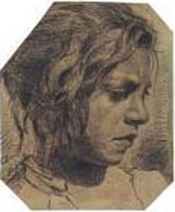Volto Di Donna by Vincenzo Gemito