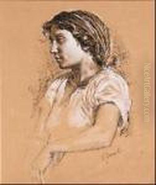 Profilo Di Fanciulla - view 1