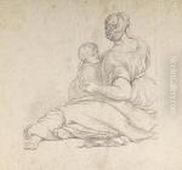 A Study After Michelangelo - view 1