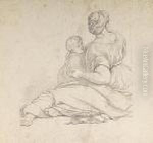 A Study After Michelangelo by Vincenzo Gemito