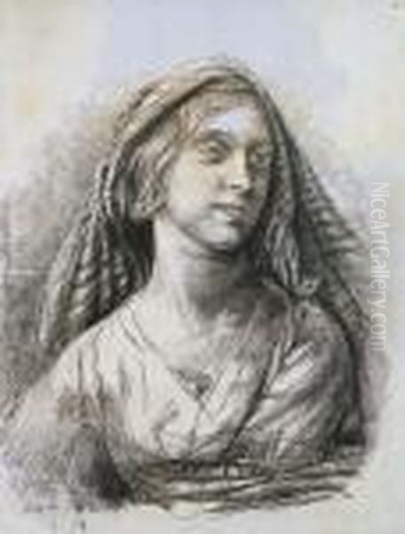 Donna Con Scialle - view 1