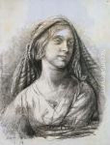 Donna Con Scialle by Vincenzo Gemito