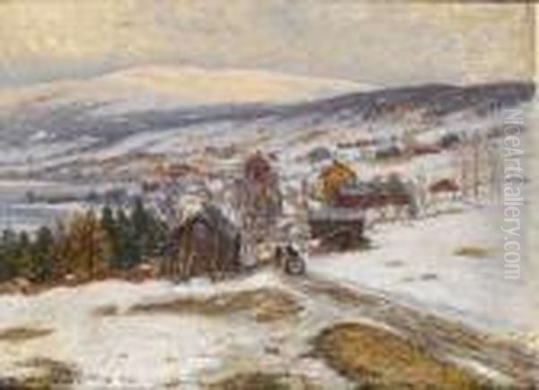 Winter Snow Scene - view 1