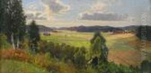 Gronskande Sommarlandskap