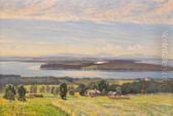 Utsikt Over Storsjon Och Oviksfjallen - Jamtland - view 1