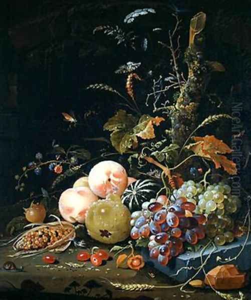 Still life of a forest floor - view 1