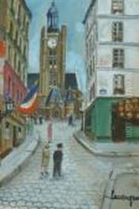 Vue De Paris by Lucien Genin