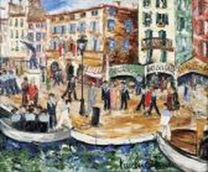 Le Port De Toulon by Lucien Genin