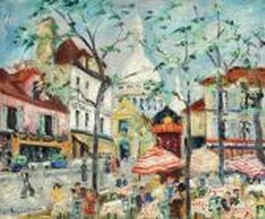 Place Du Tertre by Lucien Genin
