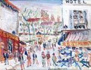 La Place Du Tertre by Lucien Genin