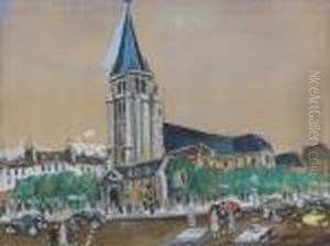 Saint-germain-des-pres by Lucien Genin