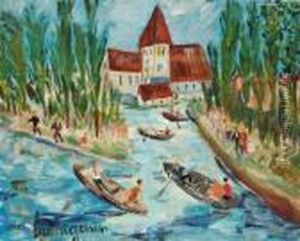 Canotage Sur La Marne