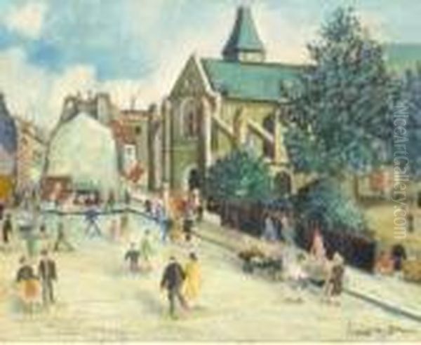 L'eglise St Medard - view 1