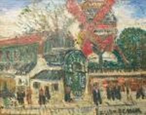 Le Moulin De La Galette by Lucien Genin