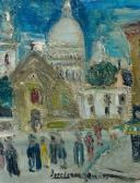 Montmartre Le Sacre Coeur - view 1