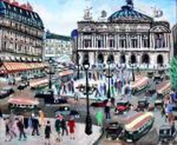 Paris, La Place De L'opera - view 1