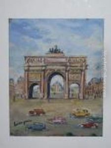 La Porte Du Caroussel by Lucien Genin