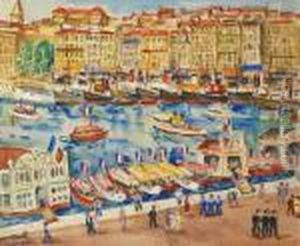 Le Port De Marseille by Lucien Genin