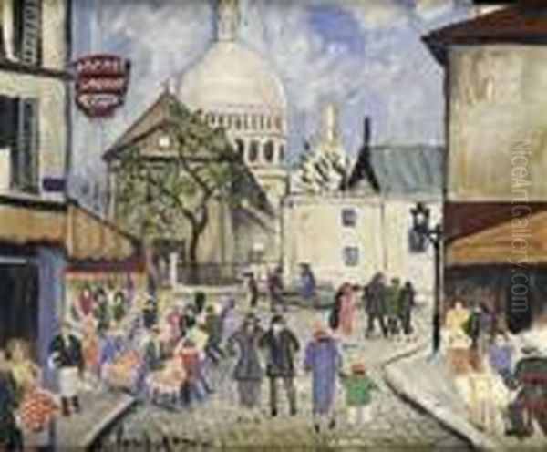 Montmartre, Le Sacre Coeur - view 1