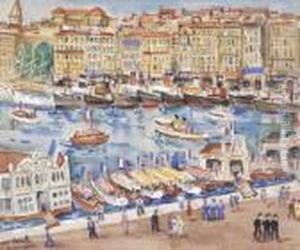 Le Port De Marseille by Lucien Genin