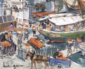 Quai Du Port, Marseille by Lucien Genin