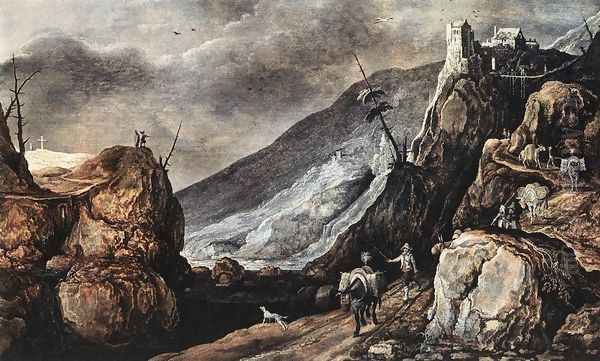 Landscape with the Temptation of Christ - view 1