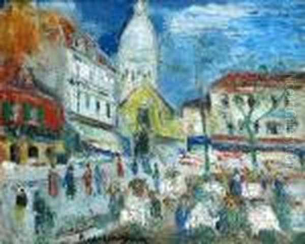 Paris, La Place Du Tertre - view 1