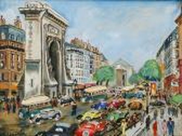Paris, La Porte Saint-denis - view 1