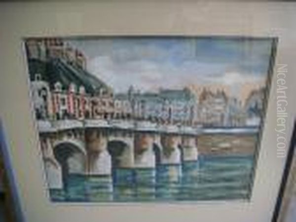 Le Pont Neuf Et La Statue D'henri Iv - view 1